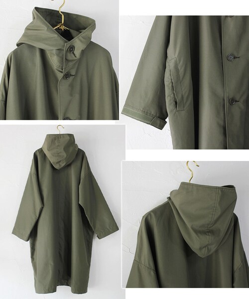 TRAVAIL MANUEL モッズコート Mサイズ オリーブ TRAVAIL MANUEL（トラバイユマニュアル）の「**2020a/w分到着