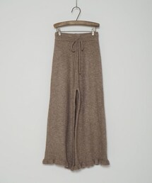 Crisp | ライトフリルニットパンツ(その他パンツ)