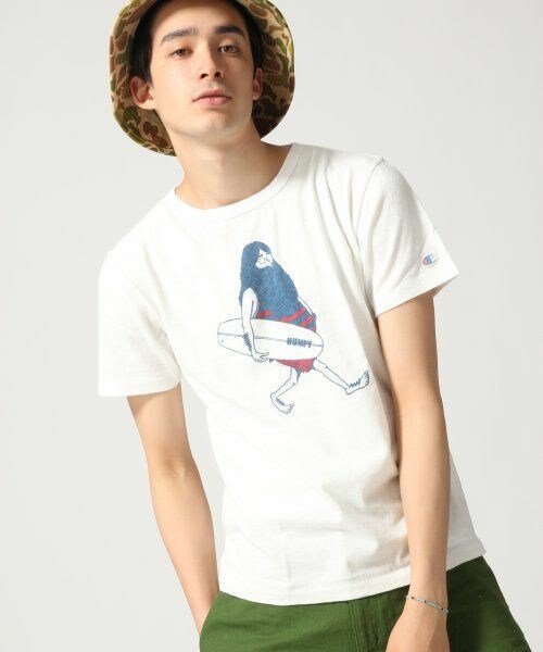Rageblue レイジブルー の Champion Sho Watanabe プリントtシャツ トップス Wear