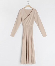 DHOLIC | カシュクールプリーツワンピース(ワンピース)