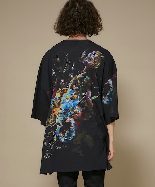 【希少モデル】 LAD MUSICIAN フラワープリント 入手困難 Tシャツ LAD MUSICIAN - ラッドミュージシャン 22SS フラワープリント