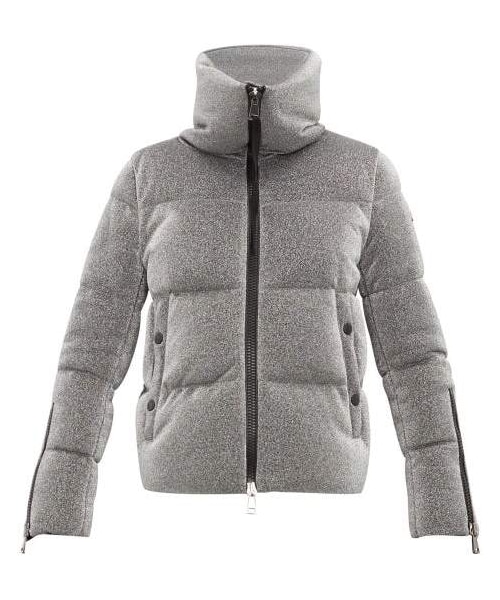 moncler jacket womens silver