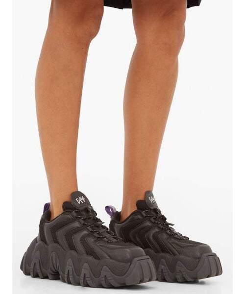 EYTYS（エイティス）の「Eytys - Halo Chunky Sole Leather Trainers - Womens - Black（スニーカー・レディース・Black・35 Eu/it/36 Eu/it/37 Eu/it/38 Eu/it/39 Eu/it/40 Eu/it/41 Eu/it）」の5枚目の写真