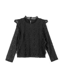 GRL | ハイネックレーストップス(シャツ/ブラウス)