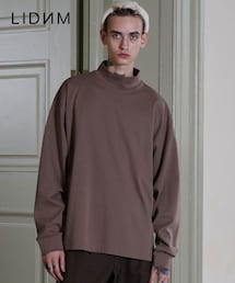 LIDNM | MOCK NECK WIDE LS(Tシャツ/カットソー)