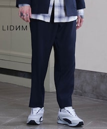 LIDNM | 2TUCK STRAIGHT PANTS(スラックス)