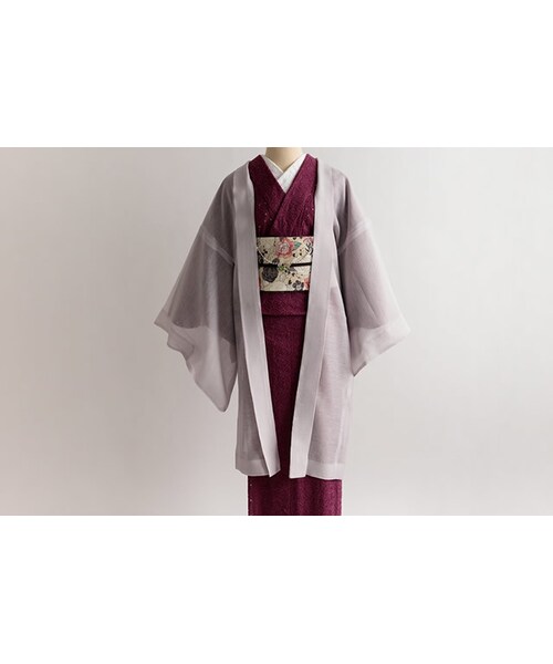 KIMONO MODERN（キモノモダン）の「薄羽織ーリネン混オーガンジーCODE 