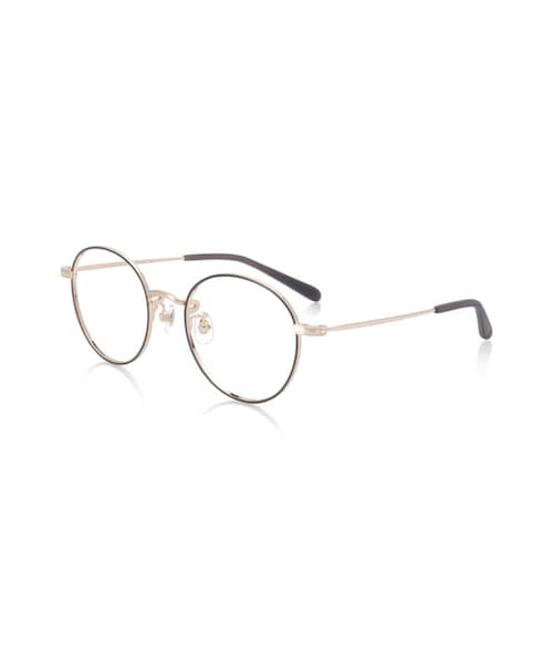 JINS（ジンズ）の「【JINS CLASSIC -kids & junior（M~L）-】（メガネ・キッズ・ブラウンデミ(386)/サーモンピンク(103)/ペールブルー(251)/ブラック(494)・その他 46□18-130○42）」の2枚目の写真