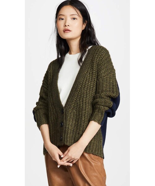 SEE BY CHLOE  ribbon button cardigan