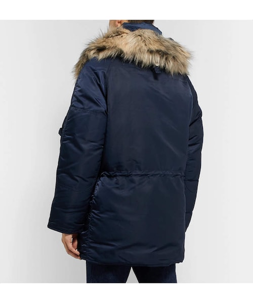 nanamica（ナナミカ）の「Nanamica Harbor Oversized Faux Fur-Trimmed