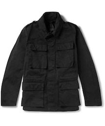 Ten c（テンシー）の「Ten C Woodland Ojj Coated-Canvas Field Jacket