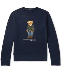 POLO RALPH LAUREN | Polo Ralph Lauren Printed Fleece-Back Cotton-Blend Jersey Sweatshirt(スウェット)