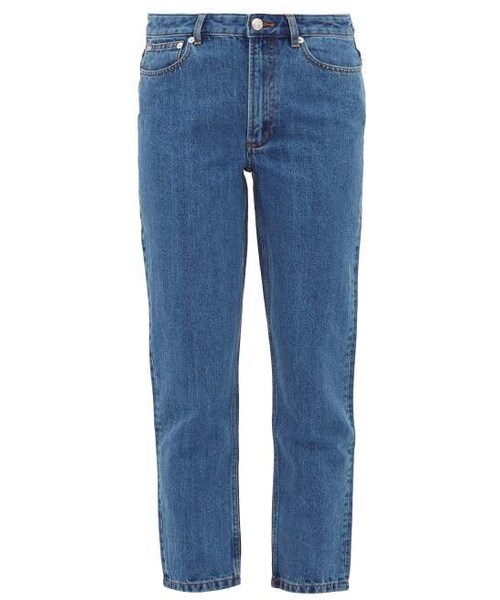 A.P.C. A.p.c. - 80s Straight Leg Jeans - Womens - Denim
