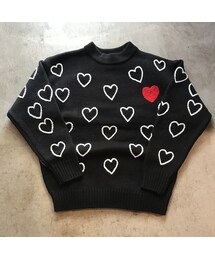 ChahChah - HEARTFUL HAND EMBRODERY KNIT