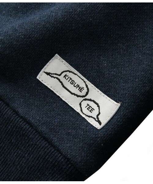 mai【美品】MAISON KITSUNE ブラック スウェット 新タグ MAISON KITSUNE メゾンキツネ スウェット メンズ レディース