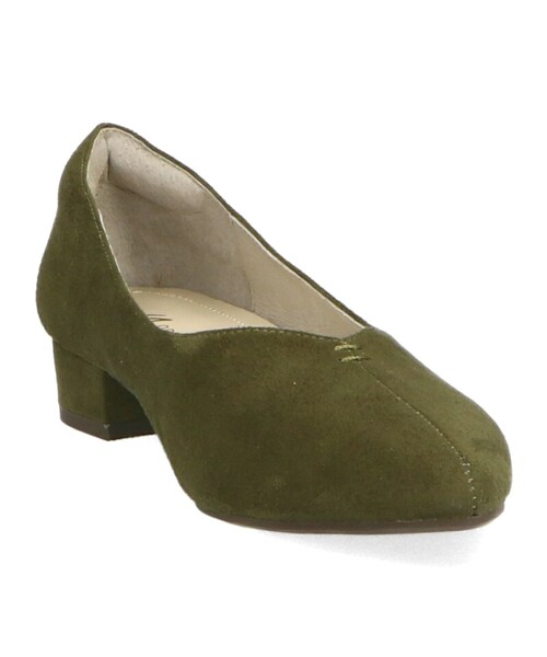 ORiental TRaffic(オリエンタルトラフィック)の「Vカット切替ヒールパンプス(その他・レディース・ブラック/カーキ/パープル・34/35/36/37/38/39/40/41/42)」の7枚目の写真