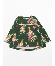 HAKKA KIDS | ウィンターブーケプリント長袖チュニックトレーナー(トップス)