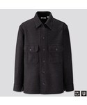 ユニクロ | フリースシャツジャケット（長袖）(其他外套)