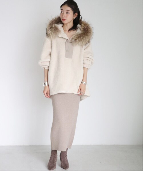 plage（プラージュ）の「《予約》SP FIELD PARKA LINER ブルゾン◆（ジャケット/アウター・ホワイト B/フリー/在庫あり）」の18枚目の写真