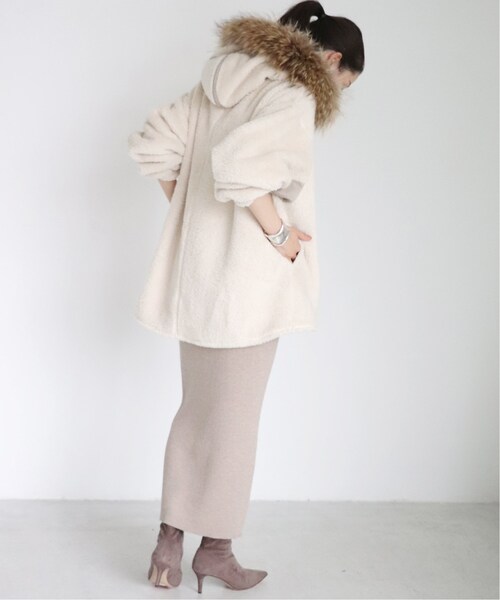 plage（プラージュ）の「《予約》SP FIELD PARKA LINER ブルゾン◆（ジャケット/アウター・ホワイト B/フリー/在庫あり）」の22枚目の写真