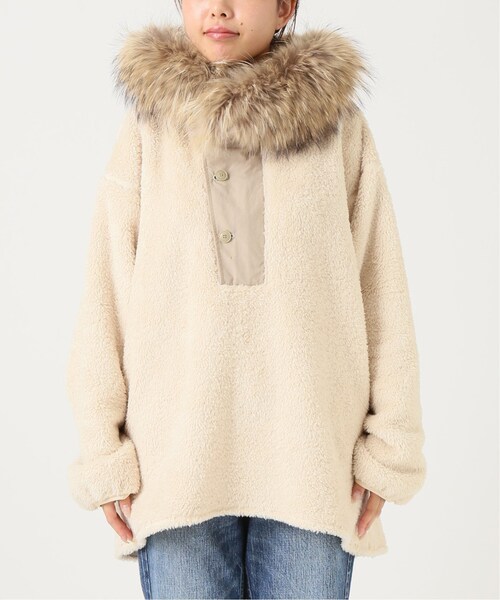 plage（プラージュ）の「《予約》SP FIELD PARKA LINER ブルゾン◆（ジャケット/アウター・ホワイト B/フリー/在庫あり）」の3枚目の写真