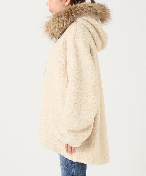 plage（プラージュ）の「《予約》SP FIELD PARKA LINER ブルゾン◆（ジャケット/アウター・ホワイト B/フリー/在庫あり）」の4枚目の写真