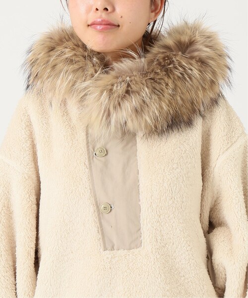 plage（プラージュ）の「《予約》SP FIELD PARKA LINER ブルゾン◆（ジャケット/アウター・ホワイト B/フリー/在庫あり）」の6枚目の写真