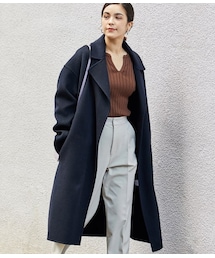 ADAM ET ROPE'（アダムエロペ）の「ビッグラペルダブルフェイスコート