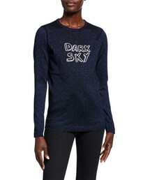 BELLA FREUD | Bella Freud Dark Sky Metallic Crewneck Sweater (ニット/セーター)