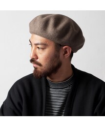 RACAL | RACAL "wool beret" / ラカル"ウールベレー" （ベージュ）(ハンチング/ベレー帽)