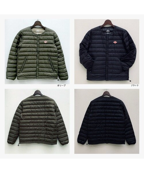 【美品】DANTON ダントン　インナーダウン　JDー8751 DANTON/ダントン】インナーダウン L/S JD－8751(502373680