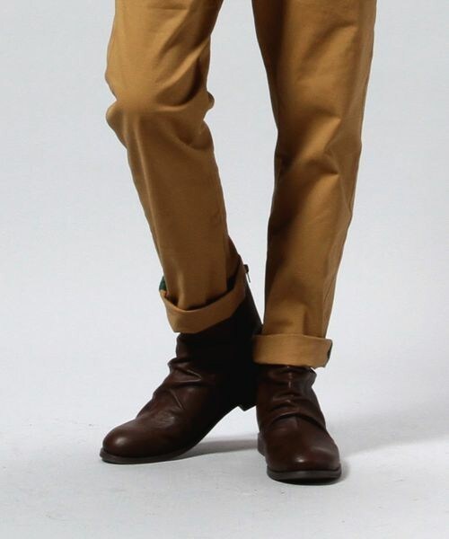 hardcover(ハードカバー)の「hardcover/ドレープBACK ZIP BOOTS(ブーツ・メンズ・ブラック/ブラウン/キャメル・SMALL/MEDIUM/LARGE)」の4枚目の写真