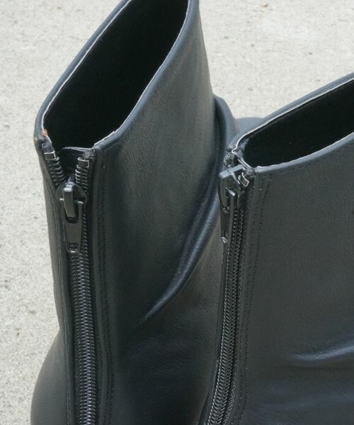 hardcover(ハードカバー)の「hardcover/ドレープBACK ZIP BOOTS(ブーツ・メンズ・ブラック/ブラウン/キャメル・SMALL/MEDIUM/LARGE)」の11枚目の写真