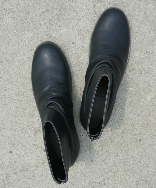 hardcover(ハードカバー)の「hardcover/ドレープBACK ZIP BOOTS(ブーツ・メンズ・ブラック/ブラウン/キャメル・SMALL/MEDIUM/LARGE)」の8枚目の写真