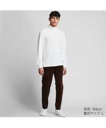 UNIQLO | ヒートテックストレッチフリースモックネックT（長袖）(Tシャツ/カットソー)