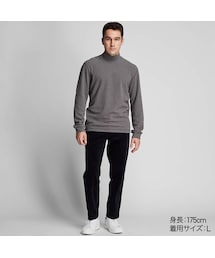 UNIQLO | ヒートテックストレッチフリースモックネックT（長袖）(Tシャツ/カットソー)
