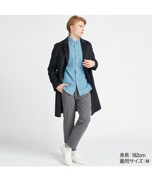 UNIQLO | 防風エクストラウォームイージーパンツ（ヘザー・丈短め73cm）(その他パンツ)