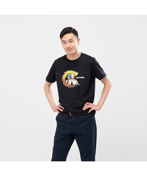 ユニクロ ユニクロ の ザ ゲームピクセルズ Ut 魂斗羅 グラフィックtシャツ 半袖 Tシャツ カットソー Wear