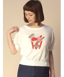 w closet | 14G アイス柄ニットプルオーバー(トップス)