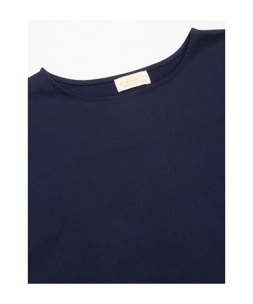 w closet（ダブルクローゼット）の「袖ストライプ切替プルオーバー（トップス・レディース・オフホワイト×ネイビーストライプ/ネイビー×ブルーストライプ・FREE）」の6枚目の写真