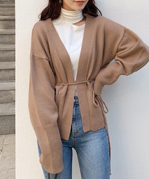 DHOLIC | ストリングオープンカーディガン(カーディガン/ボレロ)