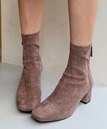 DHOLIC | スエード調アンクルブーツ(ブーツ)