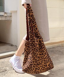 DHOLIC | レオパードトートバッグ(トートバッグ)