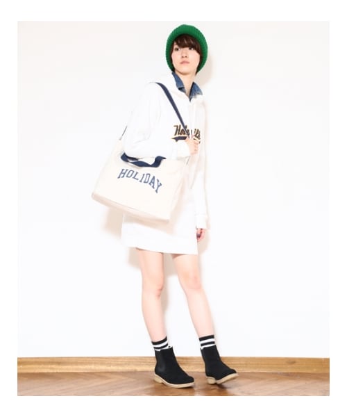 HOLIDAY(ホリデイ)の「COLLEGE BAG(バッグ・レディース・BURGUNDY/NAVY/BLACK・ONE SIZE)」の12枚目の写真