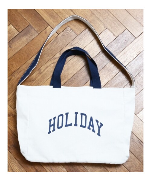 HOLIDAY(ホリデイ)の「COLLEGE BAG(バッグ・レディース・BURGUNDY/NAVY/BLACK・ONE SIZE)」の5枚目の写真