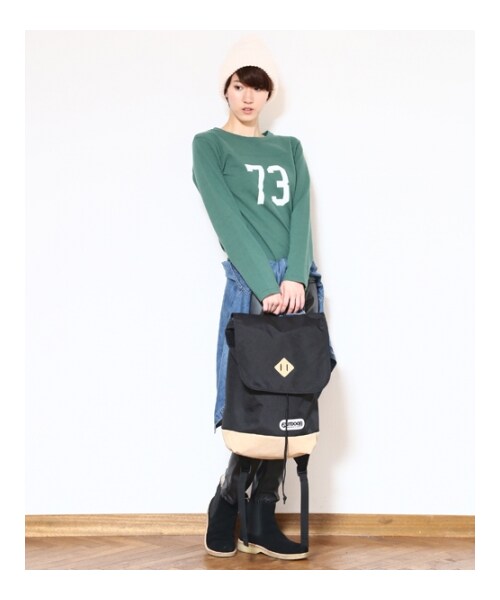 HOLIDAY(ホリデイ)の「holiday×OUTDOOR BACKPACK(バッグ・レディース・PURPLE/GRAY/BLACK・ONE SIZE)」の13枚目の写真