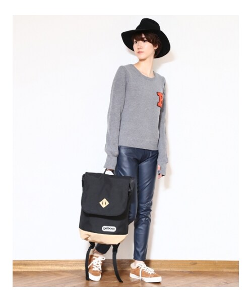 HOLIDAY(ホリデイ)の「holiday×OUTDOOR BACKPACK(バッグ・レディース・PURPLE/GRAY/BLACK・ONE SIZE)」の16枚目の写真