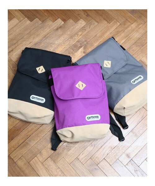 HOLIDAY(ホリデイ)の「holiday×OUTDOOR BACKPACK(バッグ・レディース・PURPLE/GRAY/BLACK・ONE SIZE)」の20枚目の写真