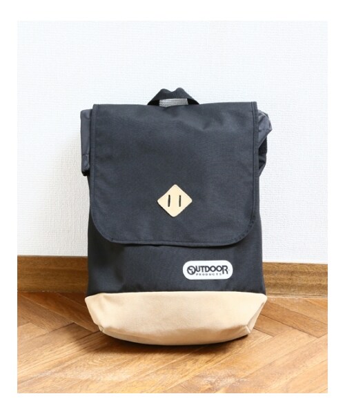 HOLIDAY(ホリデイ)の「holiday×OUTDOOR BACKPACK(バッグ・レディース・PURPLE/GRAY/BLACK・ONE SIZE)」の3枚目の写真