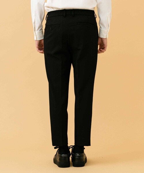 STUDIOUS（ステュディオス）の「フォルムサージテーパードスラックス（パンツ・メンズ・BLACK/BRN・1/2/3）」の18枚目の写真